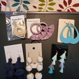 Assorted fashion earring lot